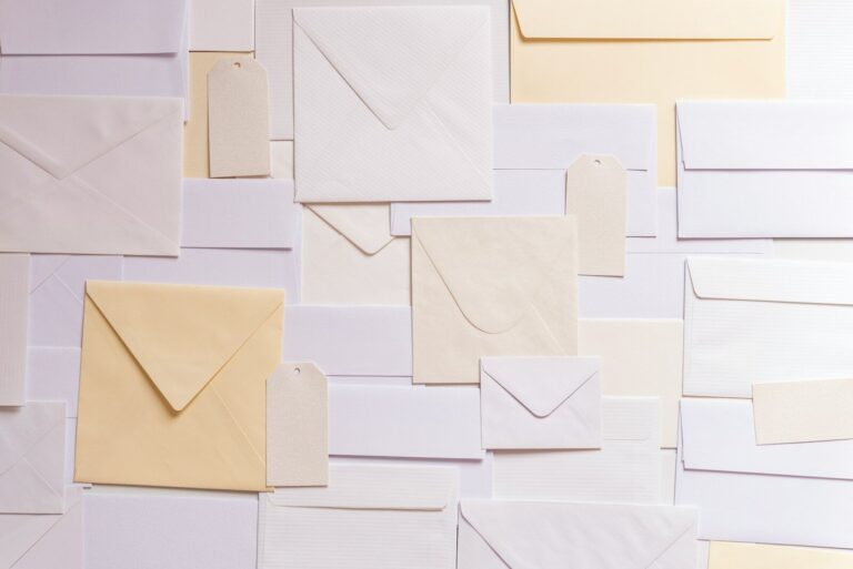 envelope paper lot